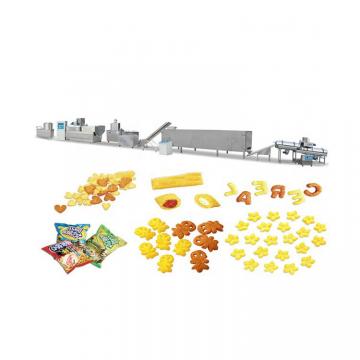 Full Automatic Twin Screw Extrusion Technology Fried Corn Pellet Tortilla Chips Snacks Food Extruder Machine Production Line