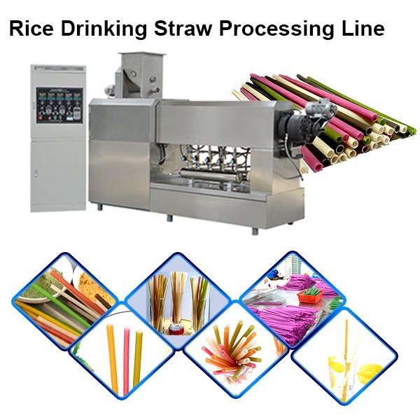 New Biodegradable Rice Straw Machine Edible Straw Machine Eatable Straw Machine #1 image