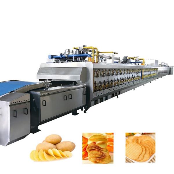 Automatic Kitchen Equipment Commercial Gas Frying Machine for Potato Chips Nuts Beans #1 image