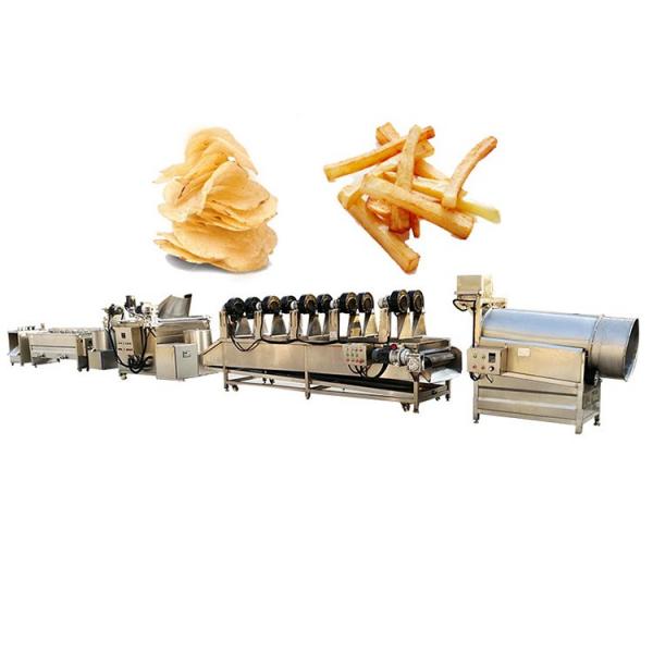 2D Fully Automatic Laminated Tube Fish Chips Papad Extruded Potato Chips Pellet Making Machine Equipment #2 image
