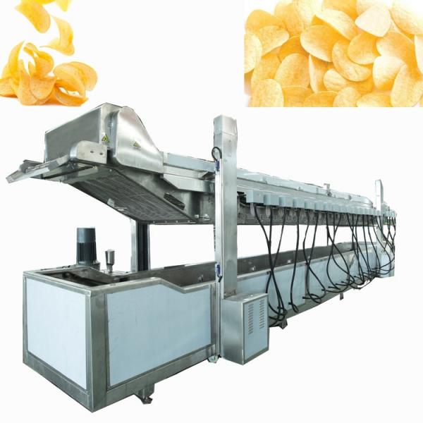 2D Fully Automatic Laminated Tube Fish Chips Papad Extruded Potato Chips Pellet Making Machine Equipment #3 image