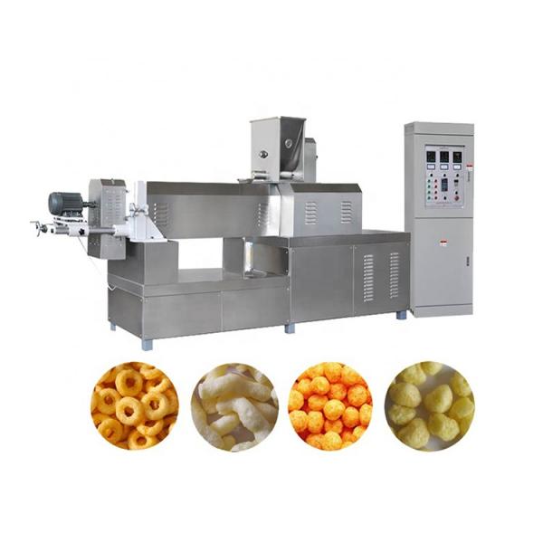 Corn Curls/Kurkure/Cheetos/Corn Grits Food Extruder Machine and Processing Line with Packing Machine #1 image