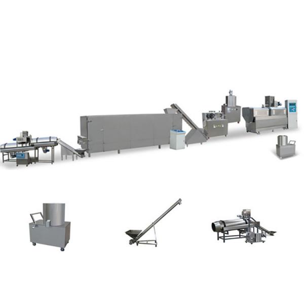 Full Automatic Twin Screw Extrusion Technology Fried Corn Pellet Tortilla Chips Snacks Food Extruder Machine Production Line #1 image