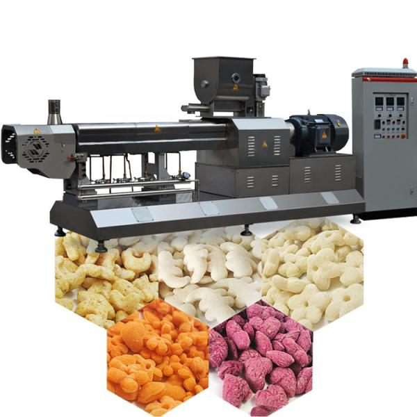 Full Automatic Twin Screw Extrusion Technology Fried Corn Pellet Tortilla Chips Snacks Food Extruder Machine Production Line #2 image